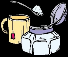 Image from Print Artist Platinum software, version 23, Bonus Graphics CD. missing: ../jpgs/4-images-print-drawings/SUGAR FOR COFFEE.jpg